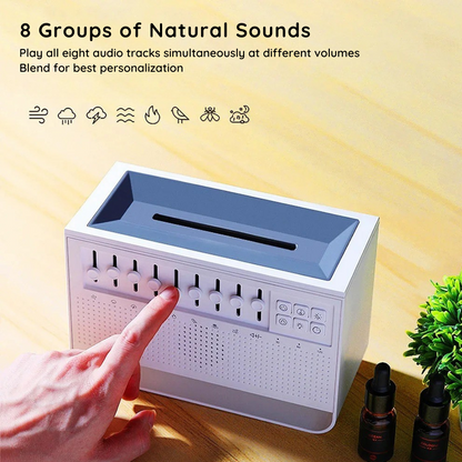 White Noise Humidifier Speaker