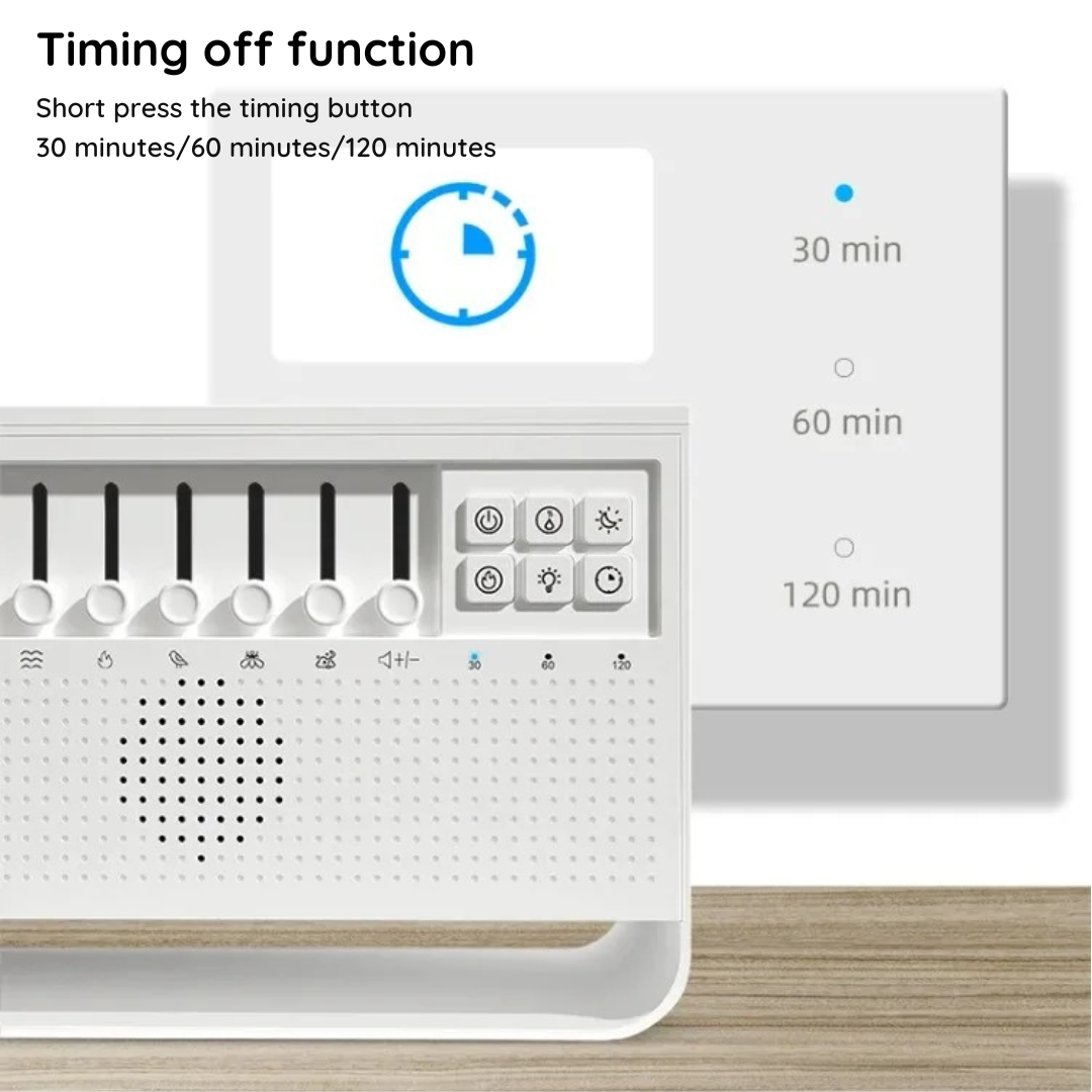 White Noise Humidifier Speaker