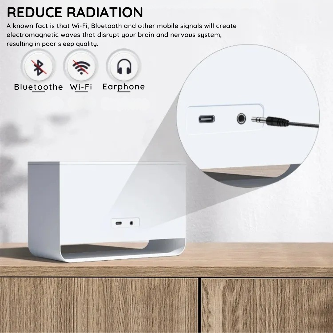 White Noise Humidifier Speaker